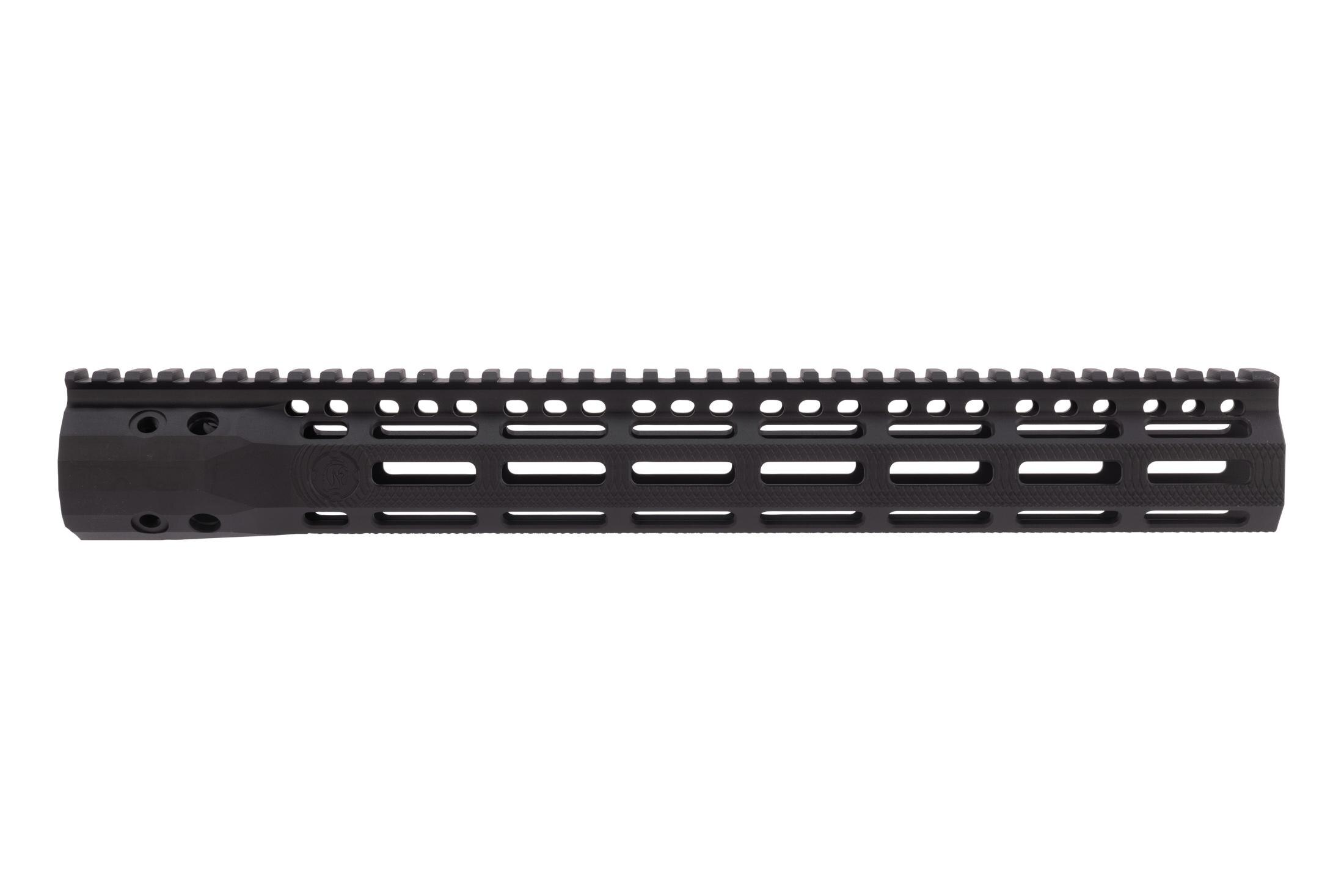 Troy Industries Troy Industries SOCC Gen 2 Free Float M-LOK Handguard AR-15 Aluminum Battle Rail Black 15.125in - view 2